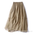 Ladies Skirts Ladies high quality ruffle skirt Factory